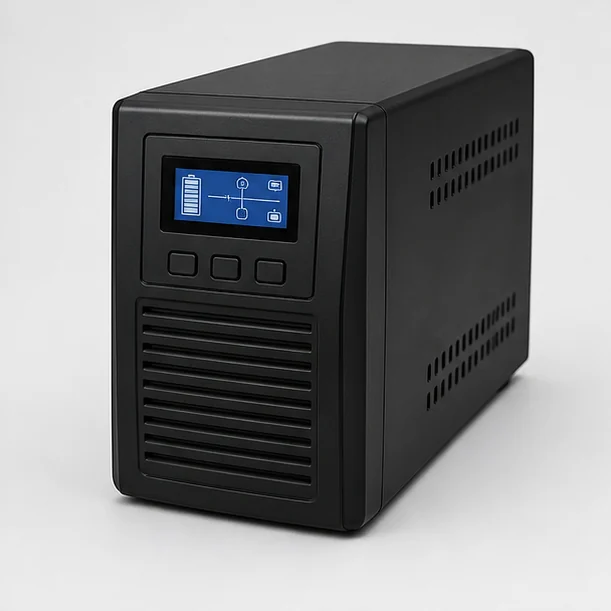 Illustrative UPS battery backup for networking gear